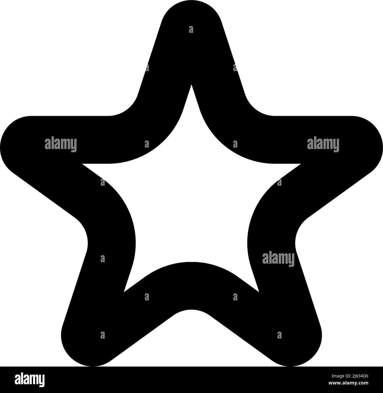 Star shape, star icon element vector illustration. Stock vector ...