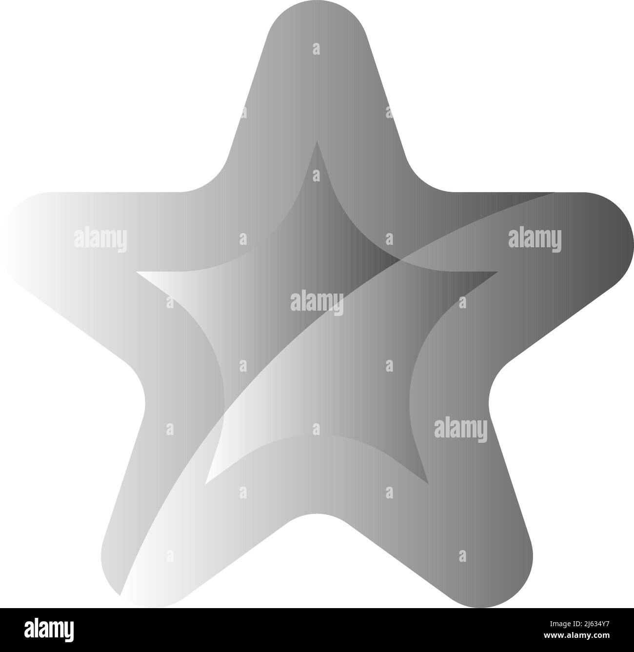 Star shape, star icon element vector illustration. Stock vector