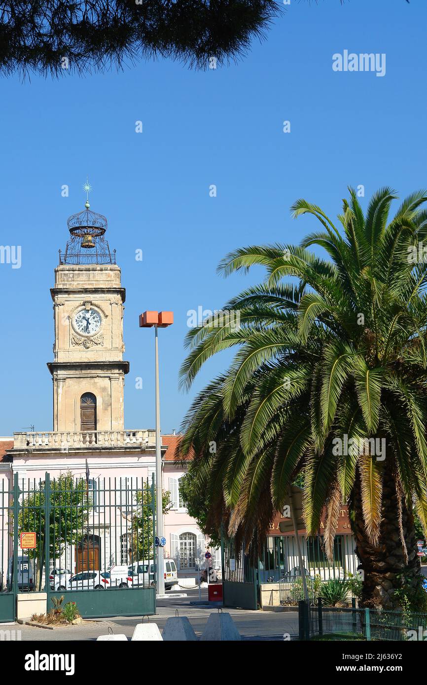 Entrance to the Toulon naval base Stock Photo Alamy