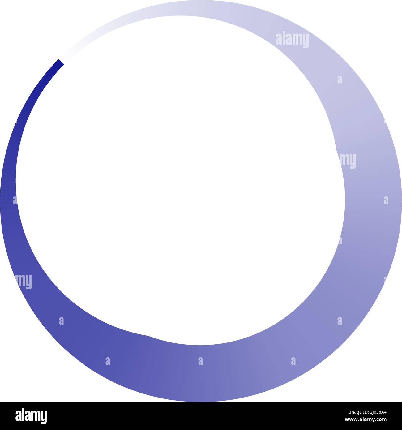 Circle preloader, buffer shape. Circular progress bar. Meter, guage and ...