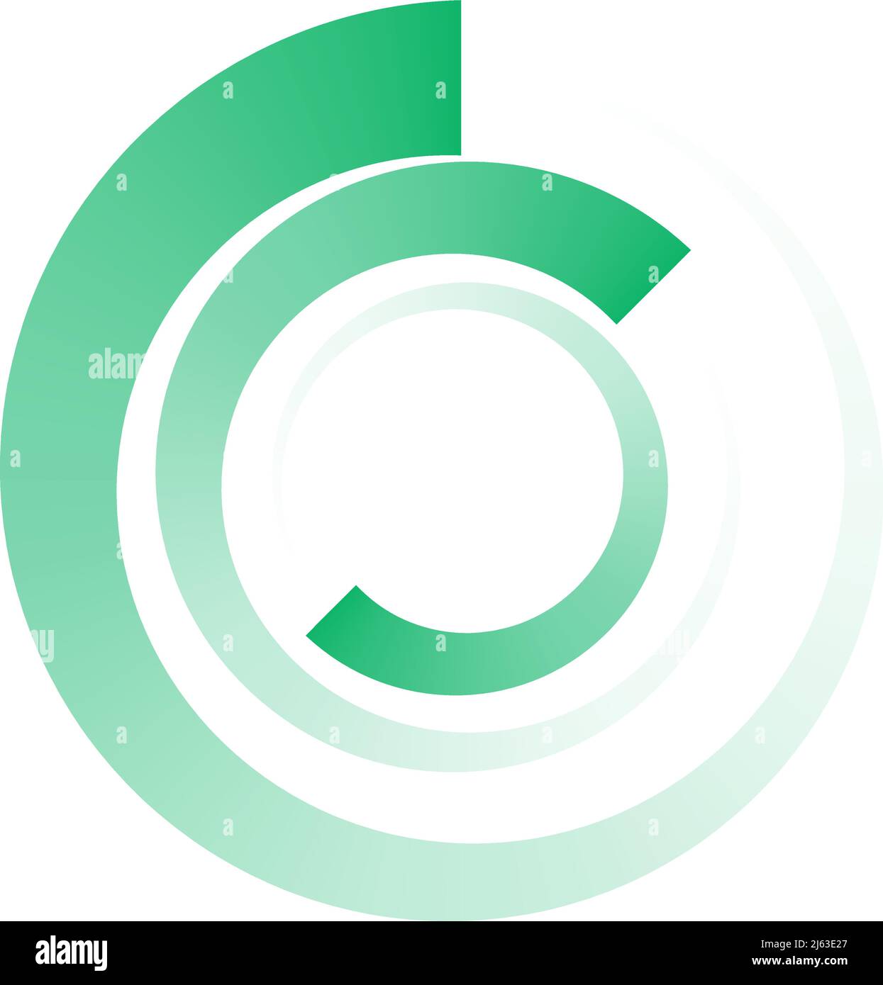 Circle preloader, buffer shape. Circular progress bar. Meter, guage and ...