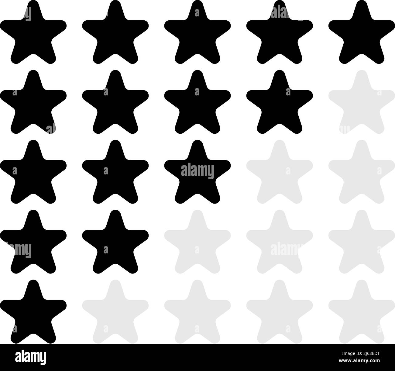 Star shape, star icon element vector illustration. Stock vector