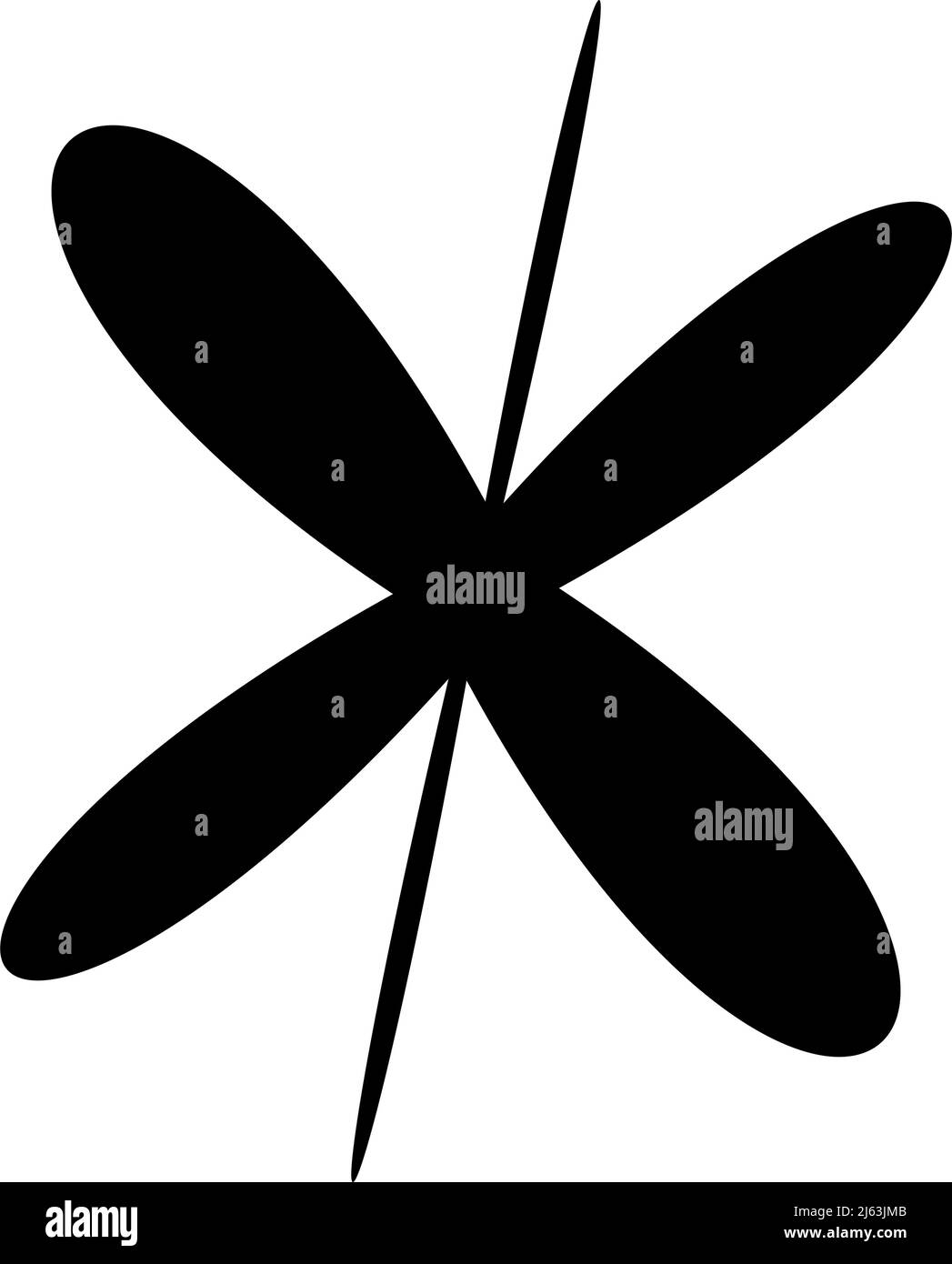 Abstract random geometric shape. Non figural, non figurative artistic ...