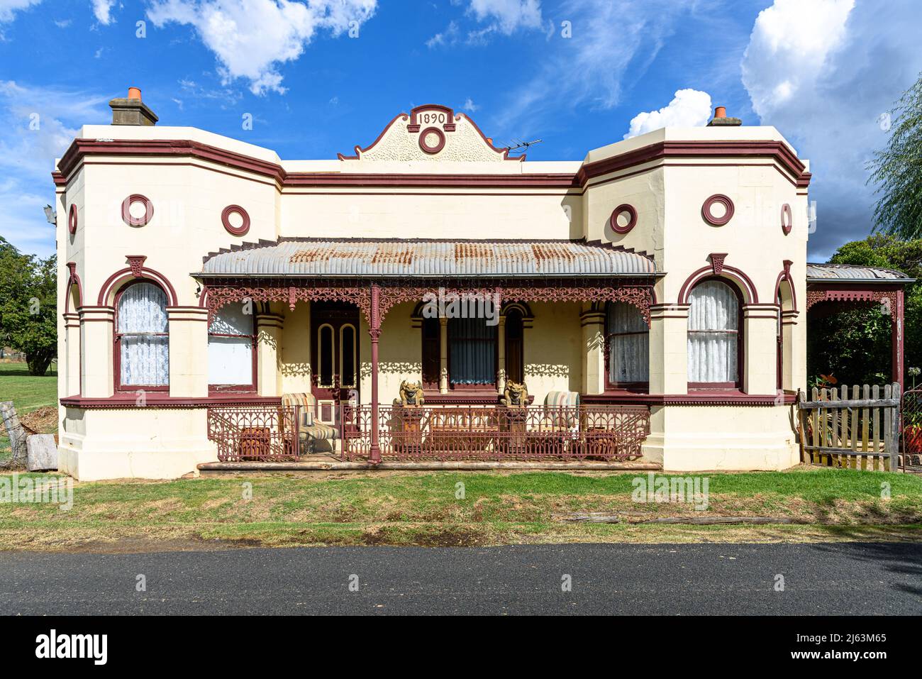 The Athol building in Hill End, New South Wales Stock Photo