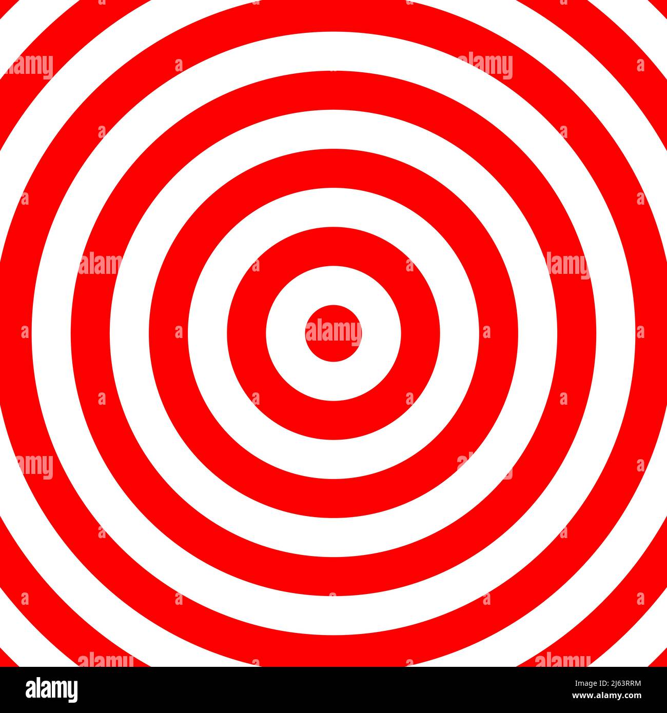 Concentric radial circles, rings design element icon. Stock vector ...