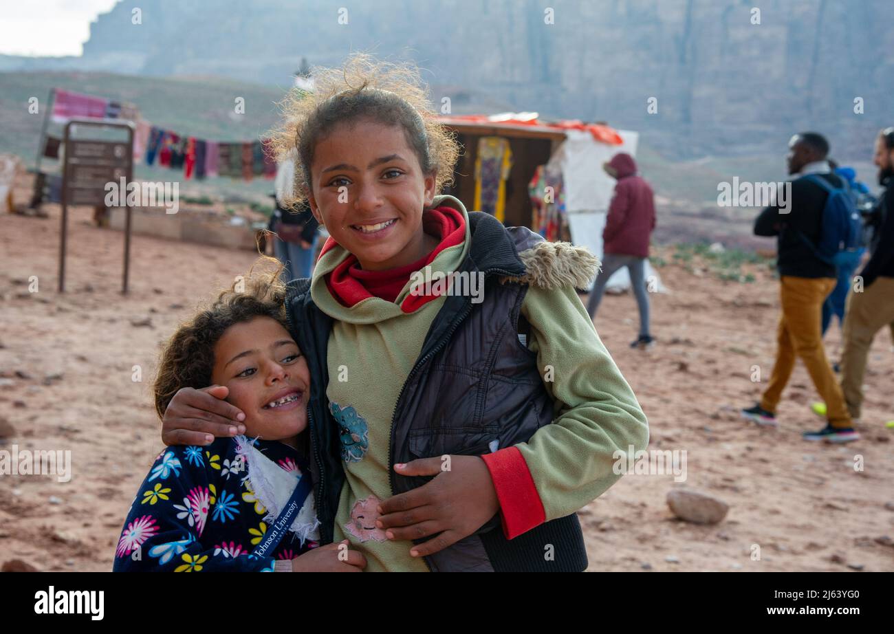 Bedouin children hi-res stock photography and images - Alamy
