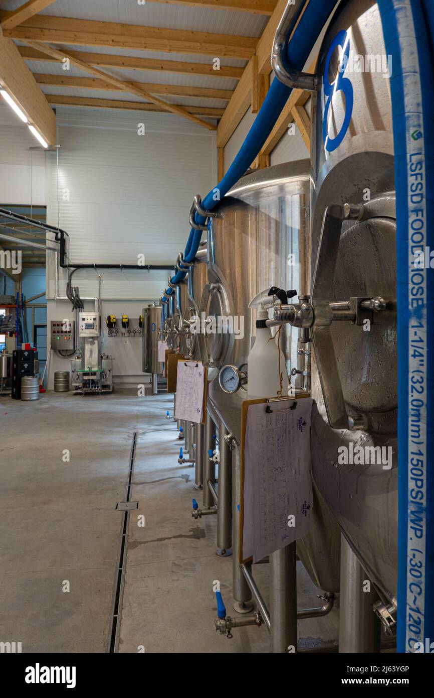 Guided tour of the small Gallien brewery followed by a tasting of the