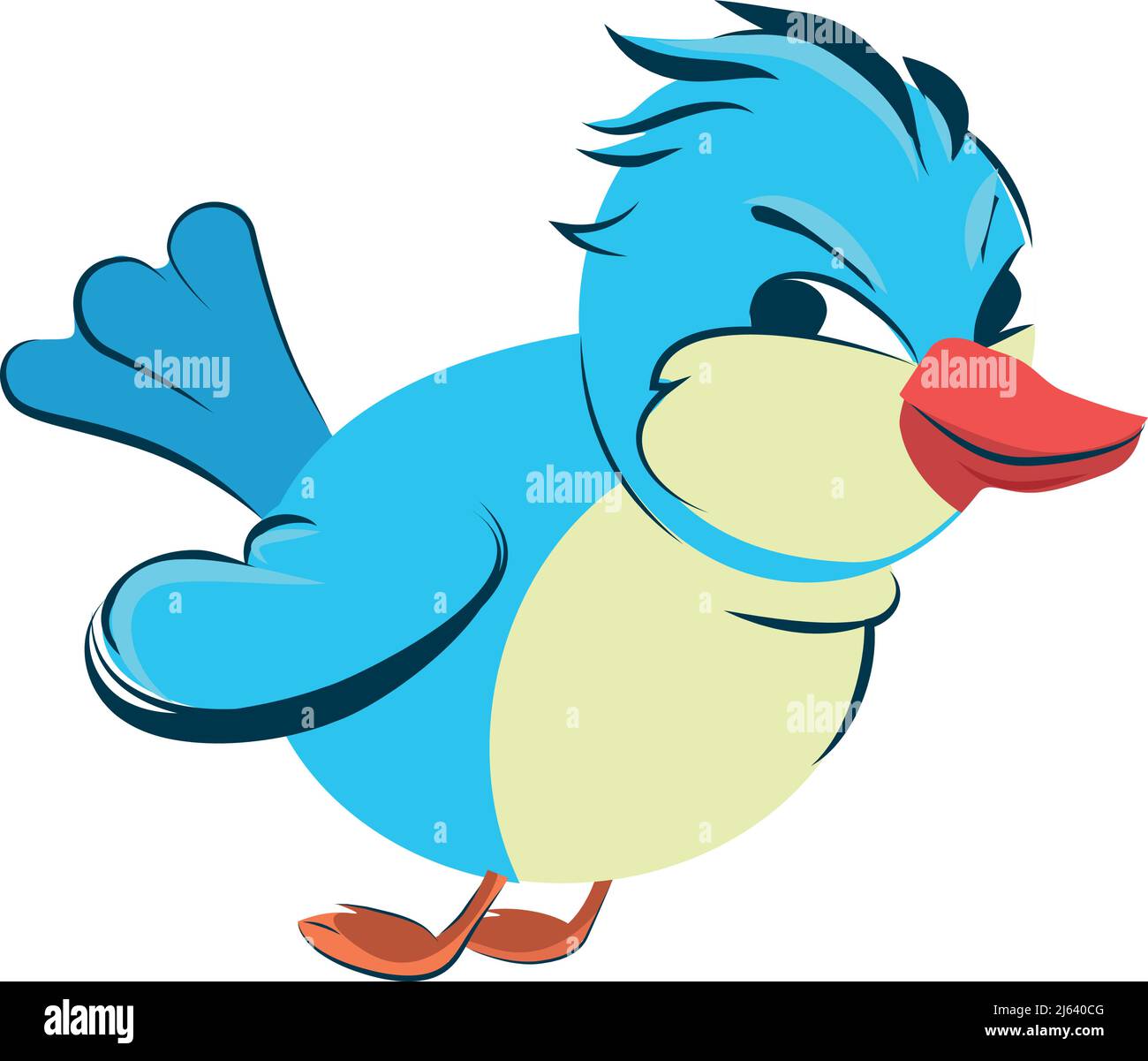 Blue cartoon hi-res stock photography and images - Alamy