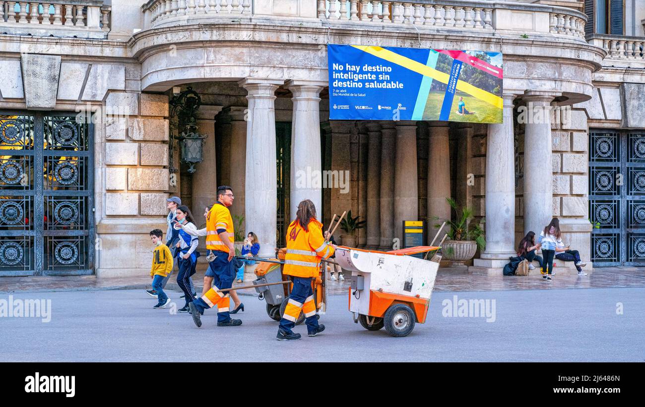 Daily Life in Valencia city, Spain, 2022 Stock Photo - Alamy