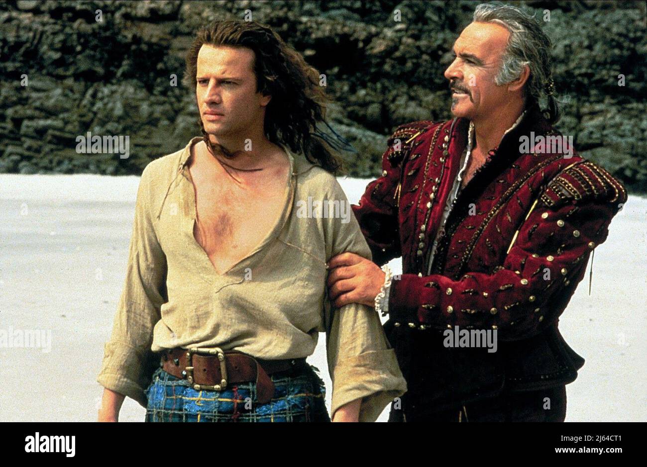LAMBERT,CONNERY, HIGHLANDER, 1986 Stock Photo - Alamy
