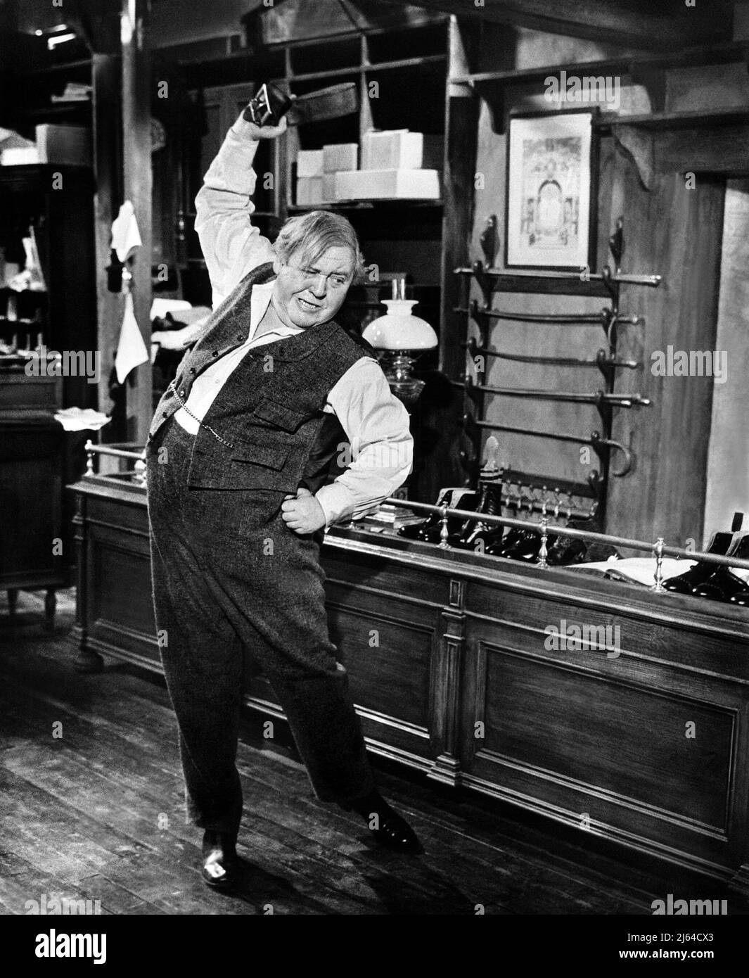 CHARLES LAUGHTON, HOBSON'S CHOICE, 1954 Stock Photo