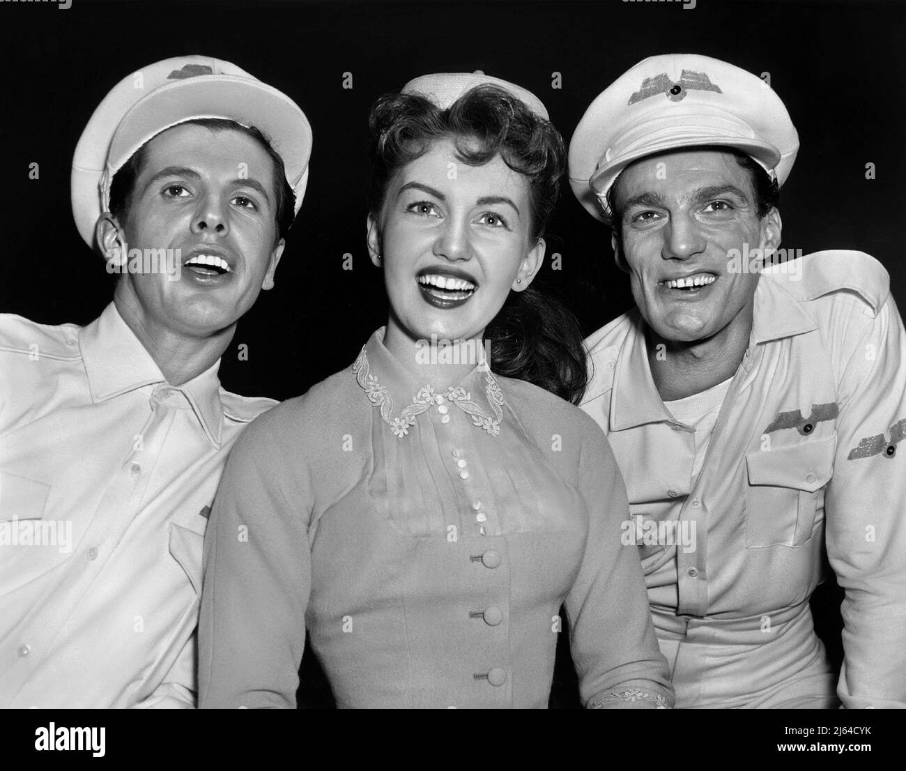 STONE,SCOTT,DAVIES, THE GOOD COMPANIONS, 1957 Stock Photo