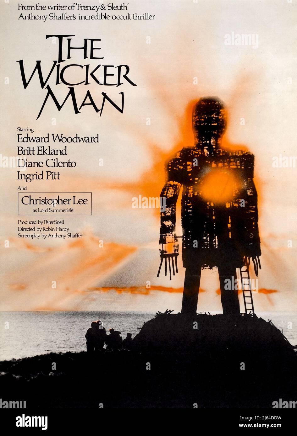 MOVIE POSTER, THE WICKER MAN, 1973 Stock Photo