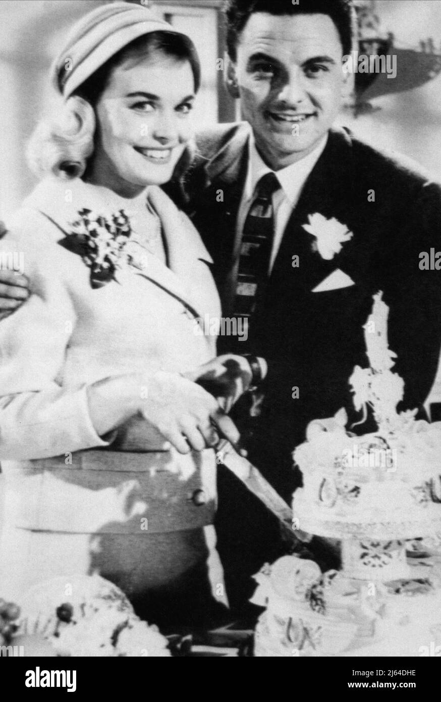 SHIRLEY EATON, BOB MONKHOUSE, CARRY ON SERGEANT, 1958 Stock Photo Alamy