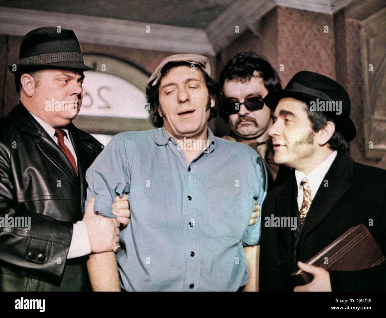 HARRY H.CORBETT, HENRY WOOLF, STEPTOE AND SON RIDE AGAIN, 1973 Stock Photo