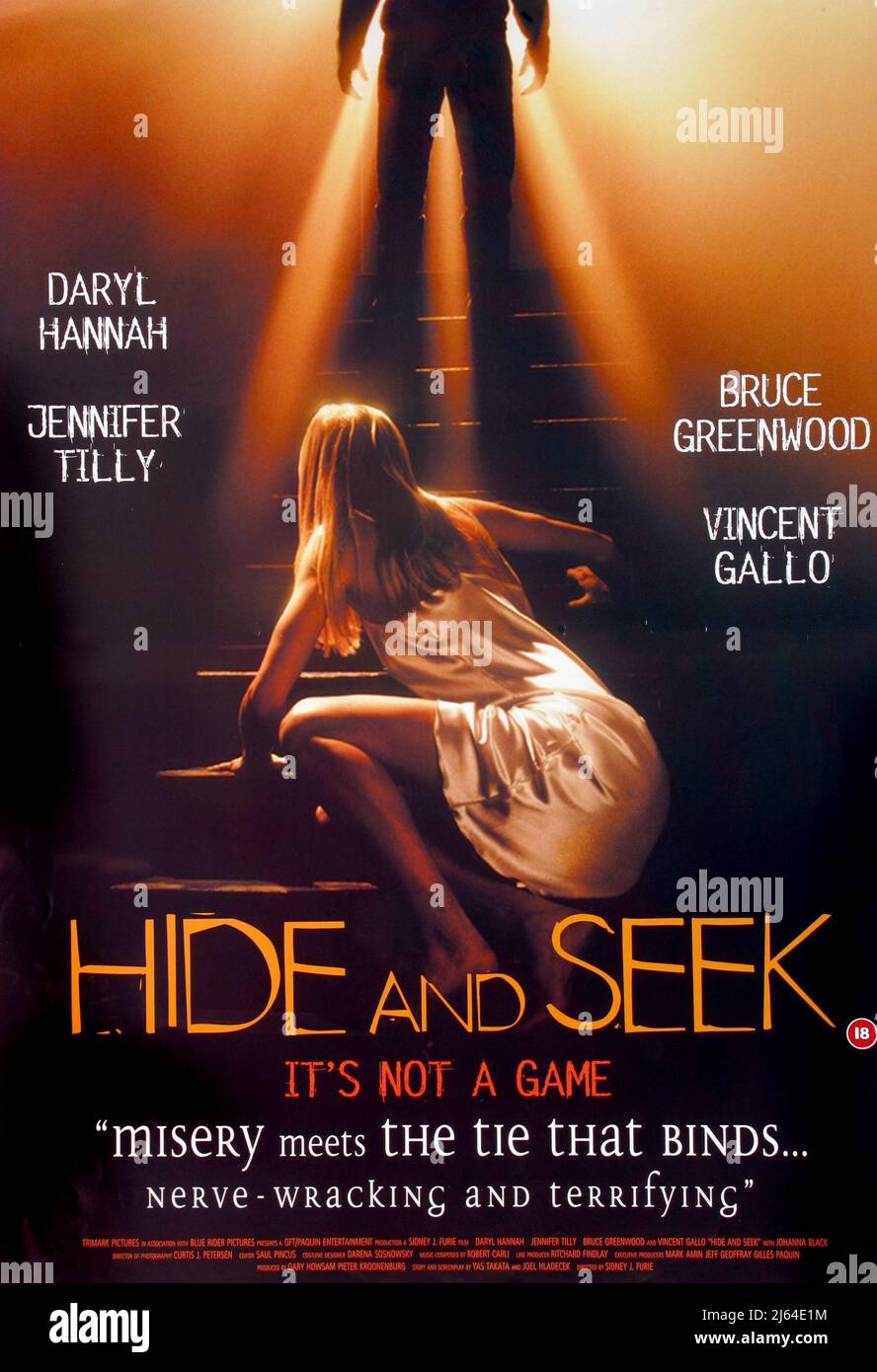 FILM POSTER, HIDE AND SEEK, 2000 Stock Photo