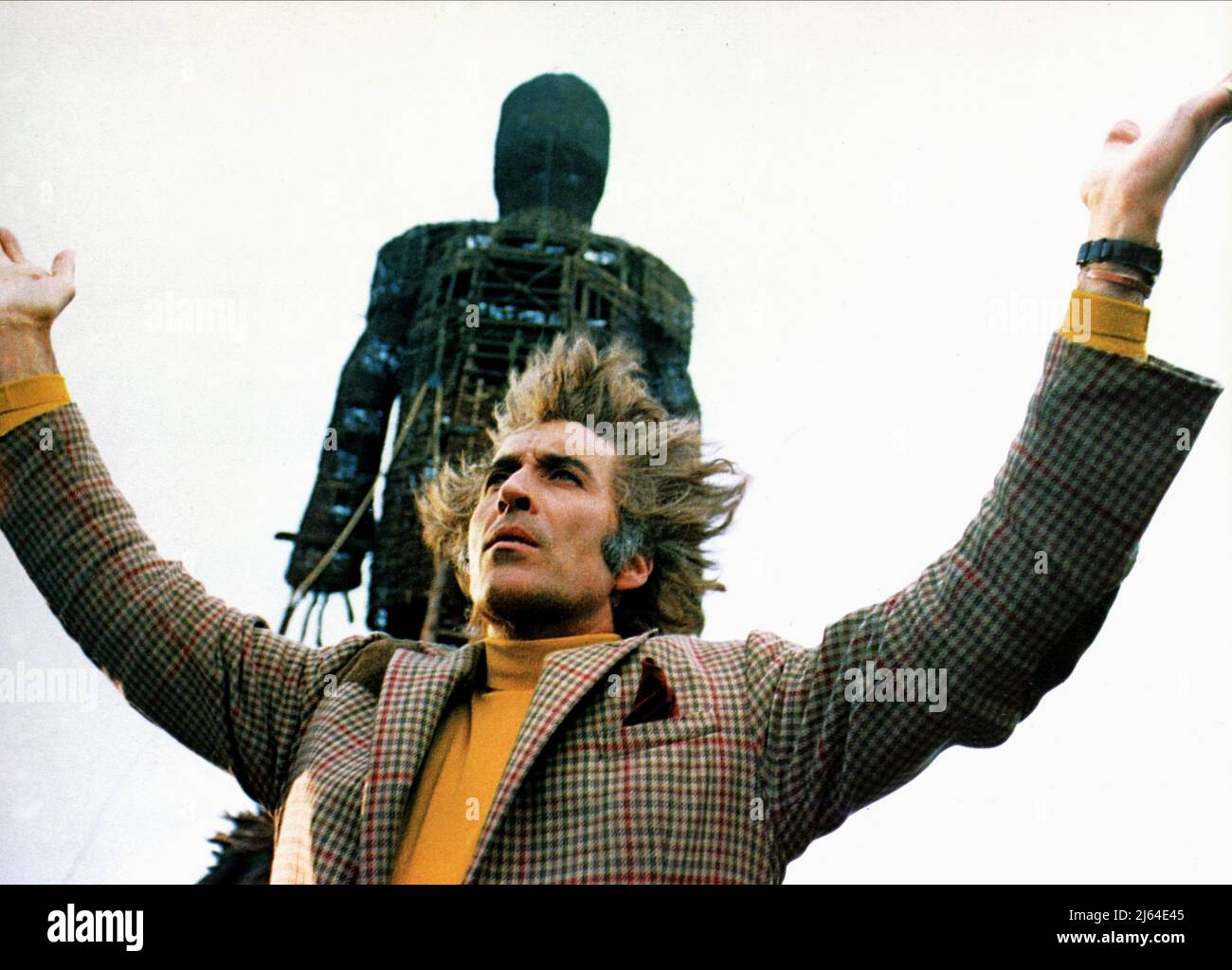 CHRISTOPHER LEE, THE WICKER MAN, 1973 Stock Photo