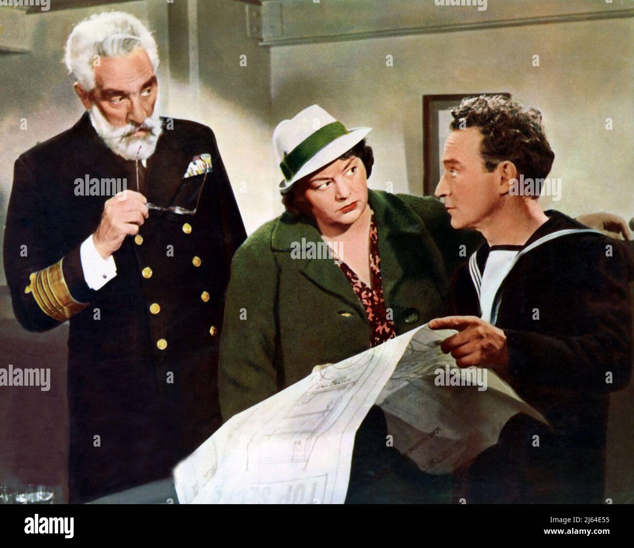 NOEL PURCELL, HATTIE JACQUES, KENNETH CONNOR, WATCH YOUR STERN, 1961 ...