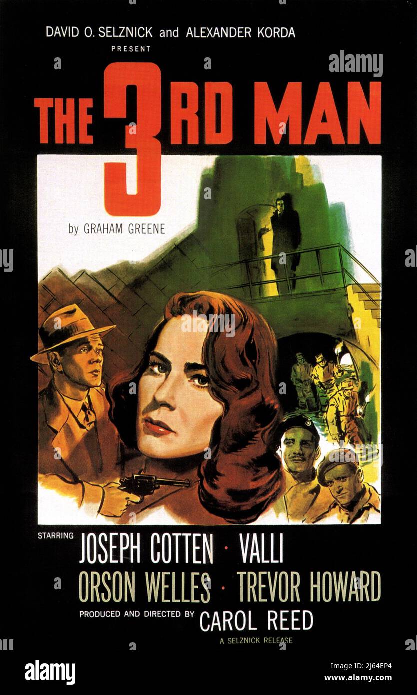 COTTON VALLI WELLES POSTER THE THIRD MAN 1949 Stock Photo Alamy Cotton valli welles poster the third man 1949 stock photo alamy