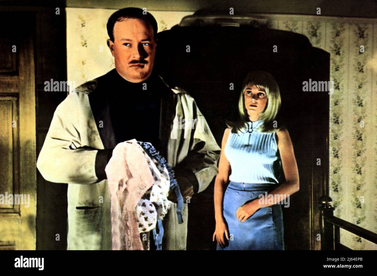 JAMES COSSINS, ELAINE TAYLOR, THE ANNIVERSARY, 1968 Stock Photo Alamy