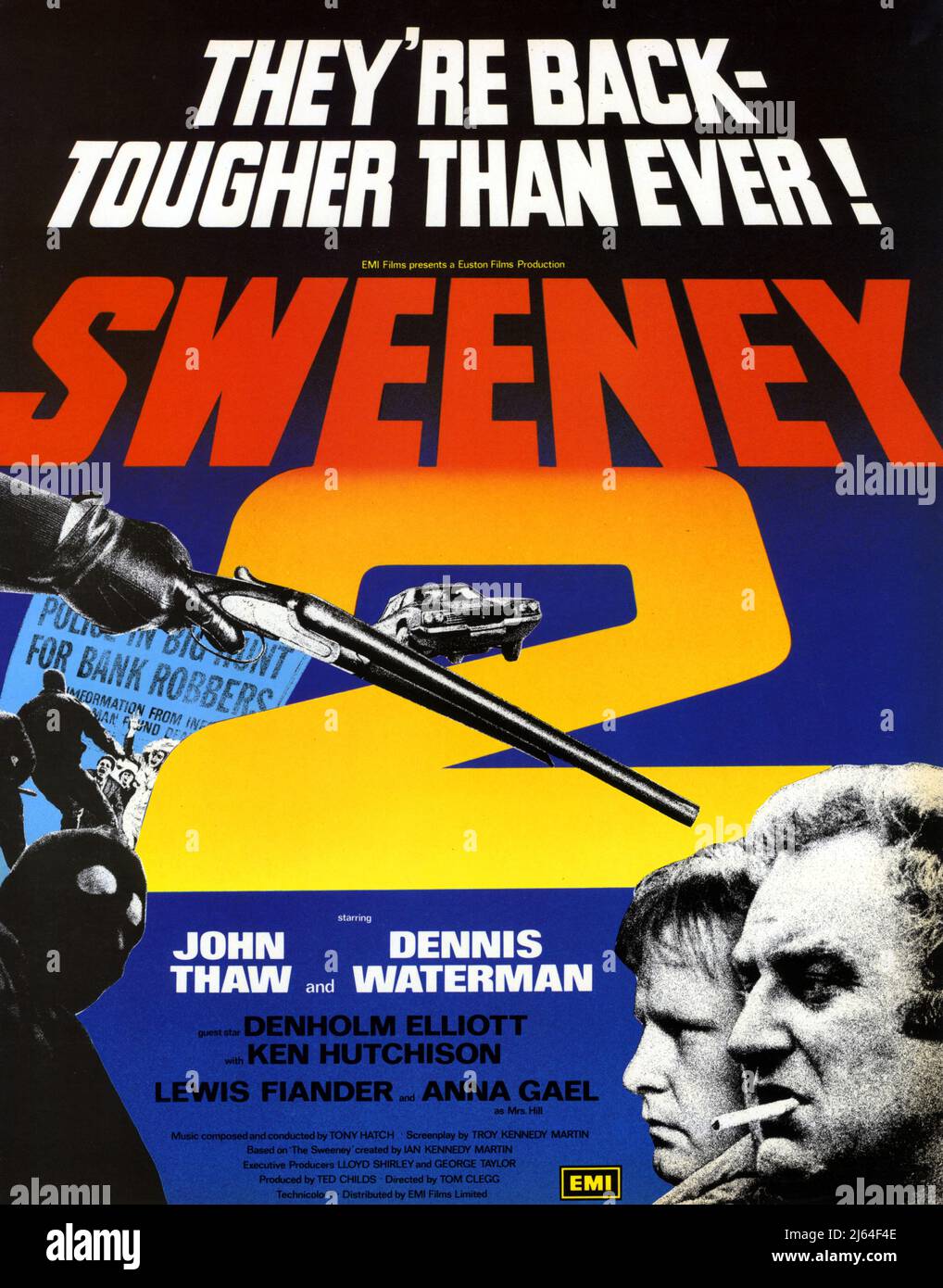 MOVIE POSTER, SWEENEY 2, 1978 Stock Photo