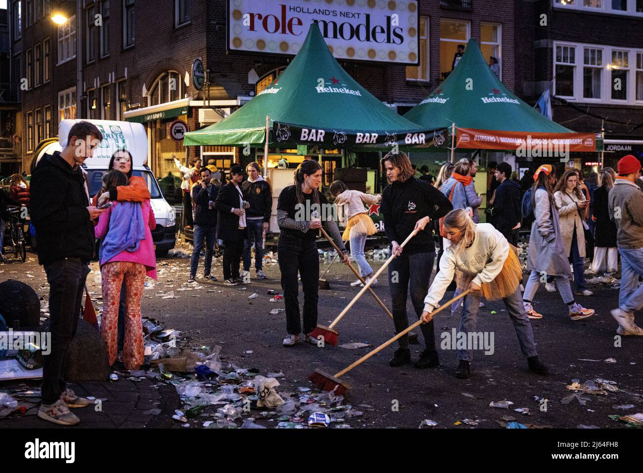 Kings Night in Amsterdam 