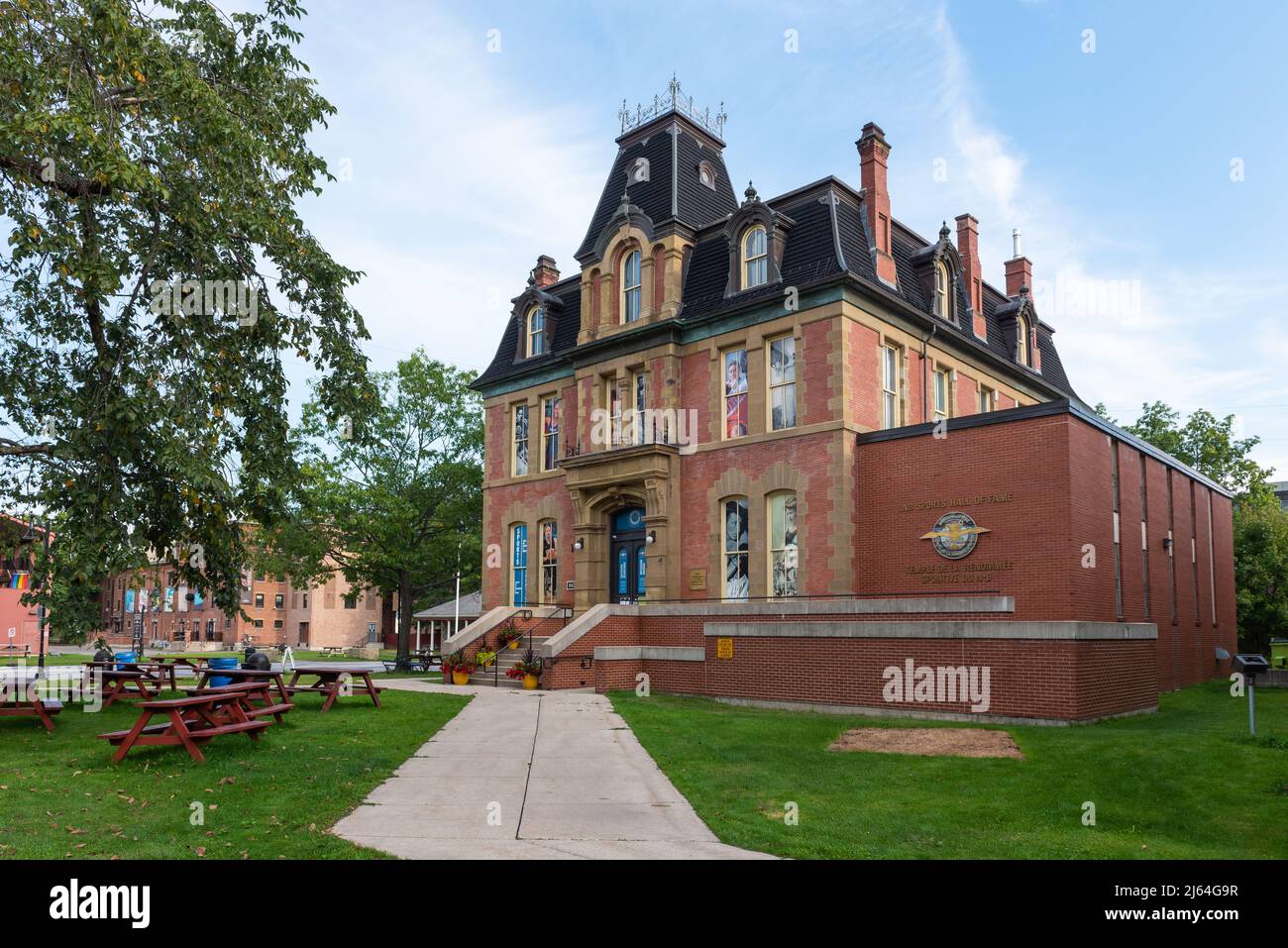 New Brunswick Sports Hall of Fame at Fredericton Stock Photo Alamy