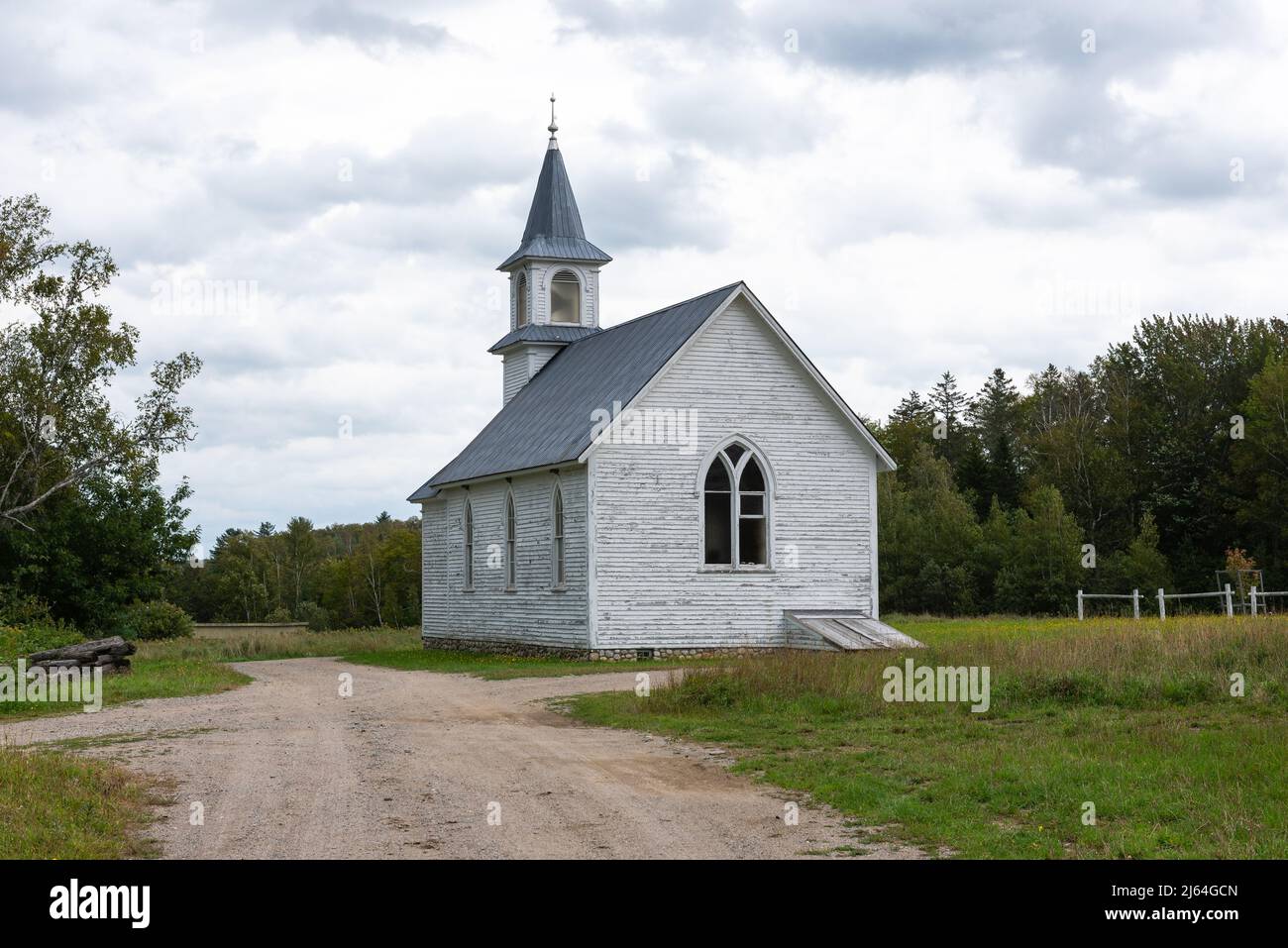 Catholic church of Kings Landing, an historic museum village of the