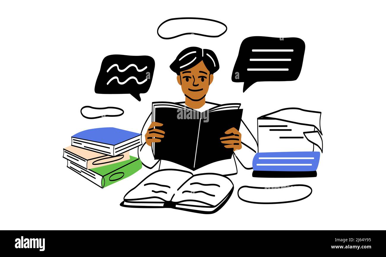 Student life concept Stock Vector Image & Art Alamy