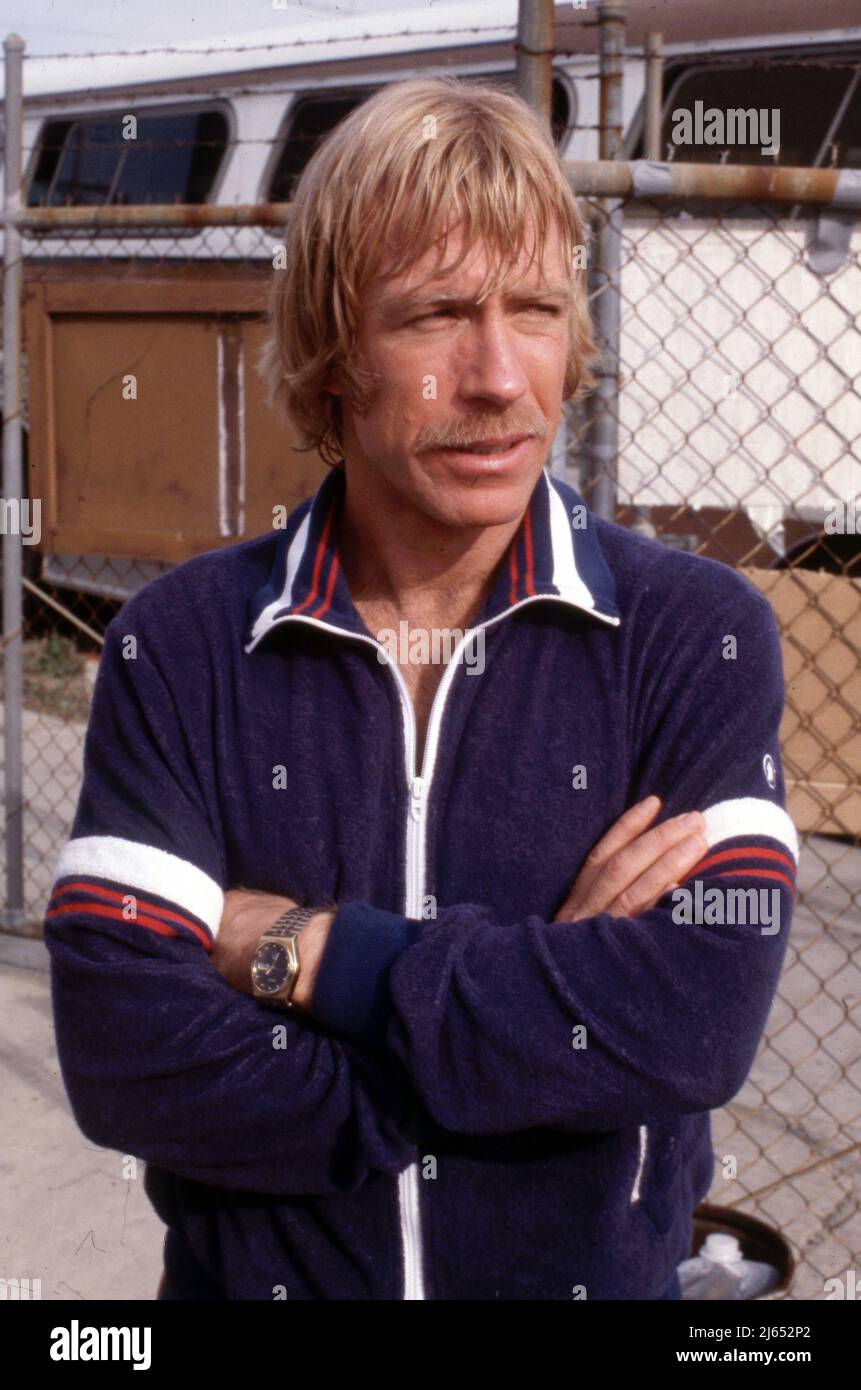 Chuck Norris 1979 Credit: Ralph Dominguez/MediaPunch Stock Photo - Alamy