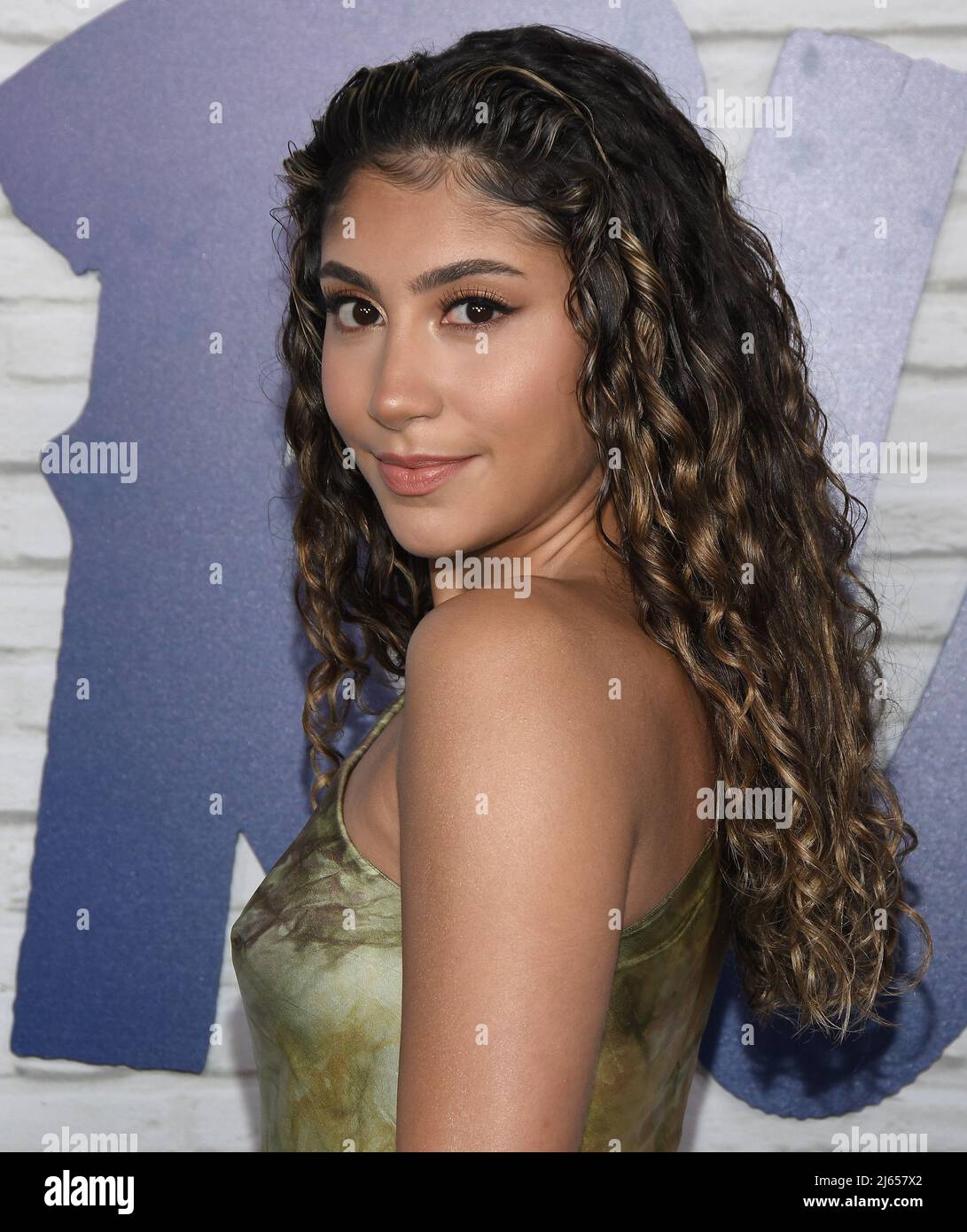Isabella Ferreira at the Hulu's Original Film CRUSH Los Angeles