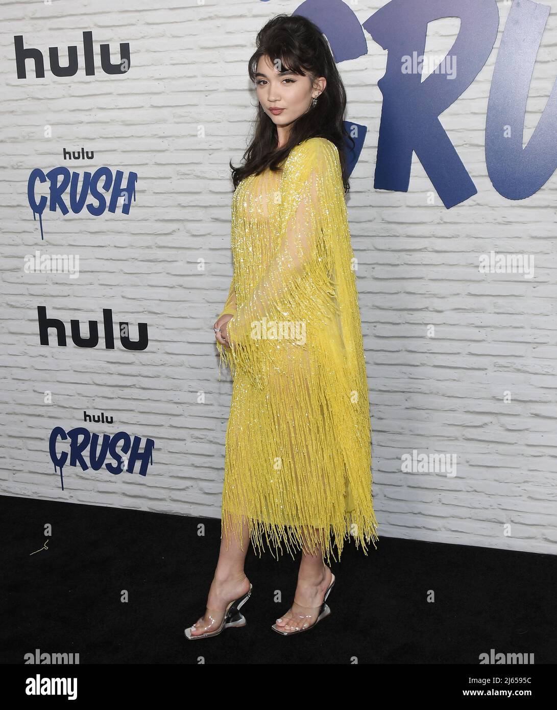 Los Angeles, USA. 27th Apr, 2022. Rowan Blanchard at the Hulu's Original  Film CRUSH Los Angeles Premiere held at NeueHouse Hollywood in Los Angeles,  CA on Wednesday, ?April 27, 2022. (Photo By