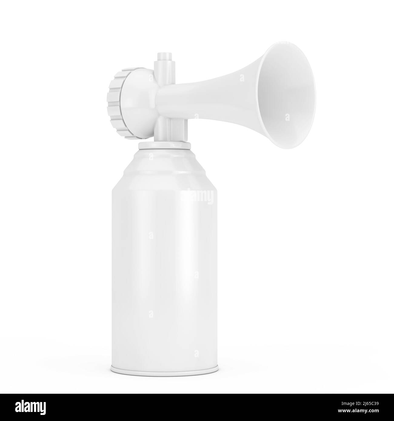 Air Horn with Free Space For Your Design in Clay Style on a white  background. 3d Rendering Stock Photo - Alamy