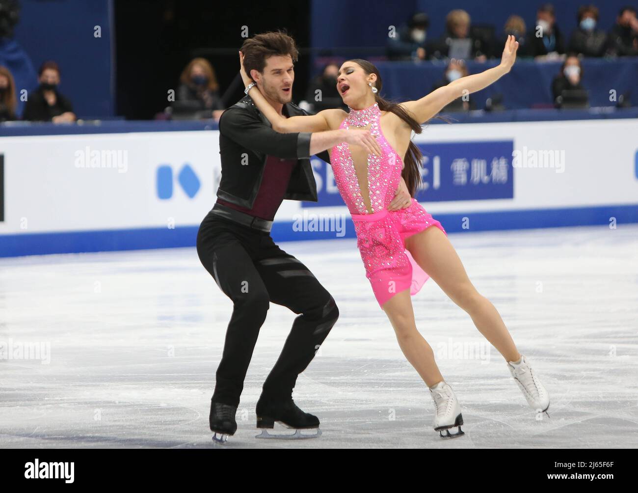 Laurence FOURNIER BEAUDRY / Nikolaj SOERENSEN of Canada during the ISU