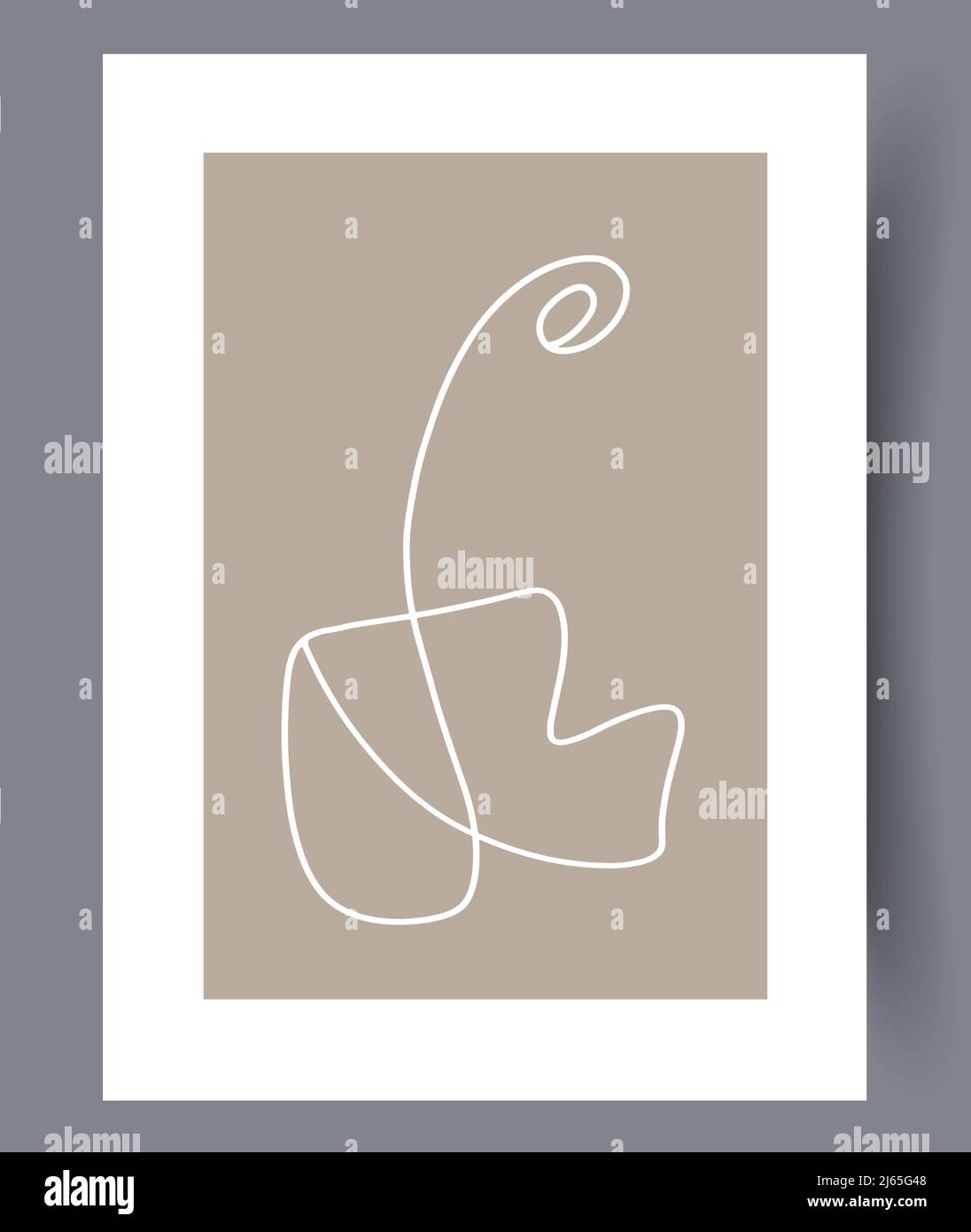 Scandinavian abstract vector print set Stock Vector Image & Art - Alamy