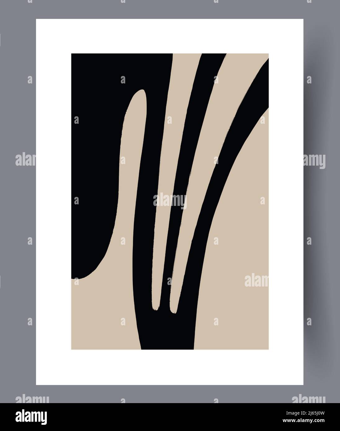 Scandinavian abstract vector print set Stock Vector Image & Art - Alamy