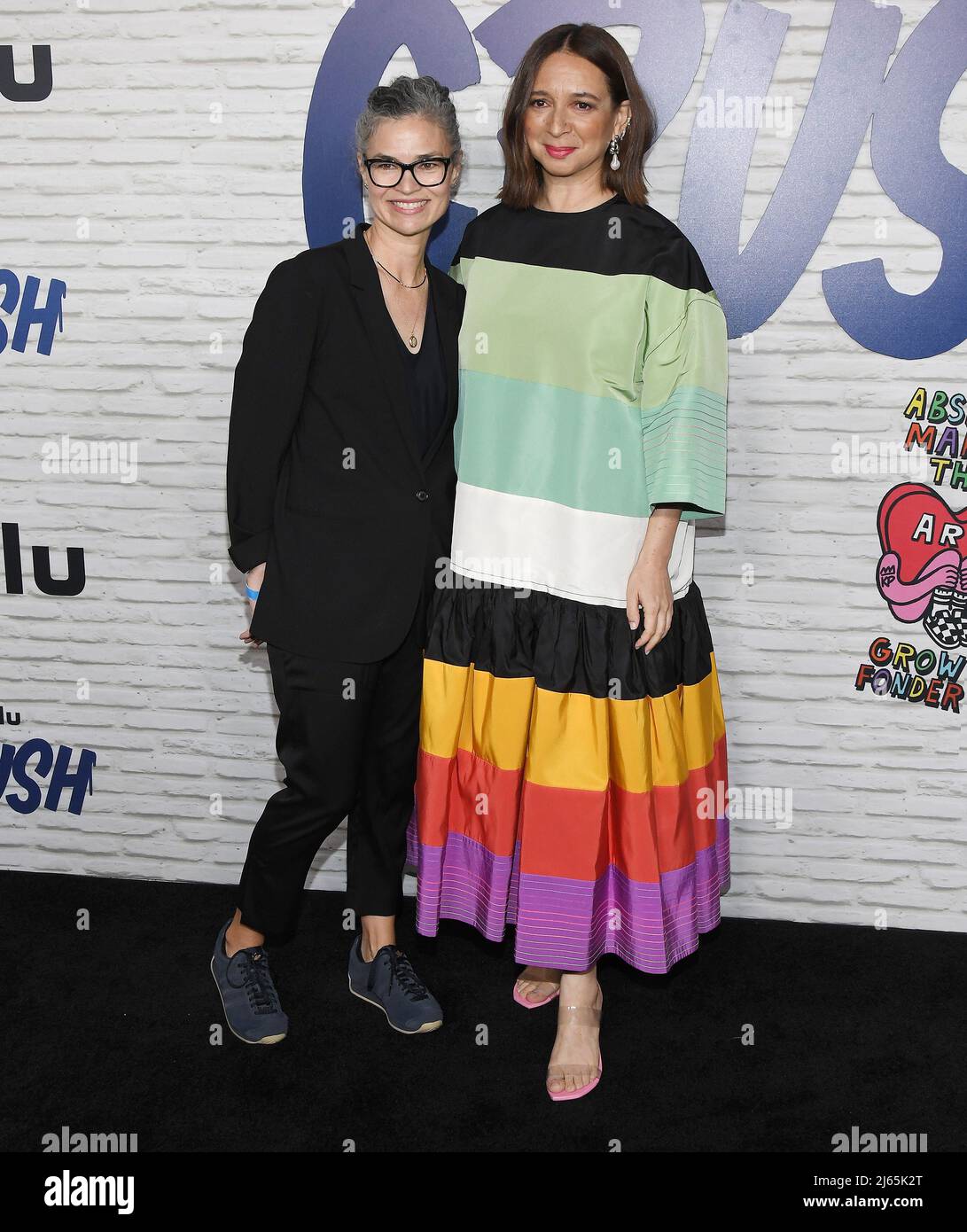 Los Angeles, USA. 27th Apr, 2022. (LR) Danielle Renfrew Behrens and