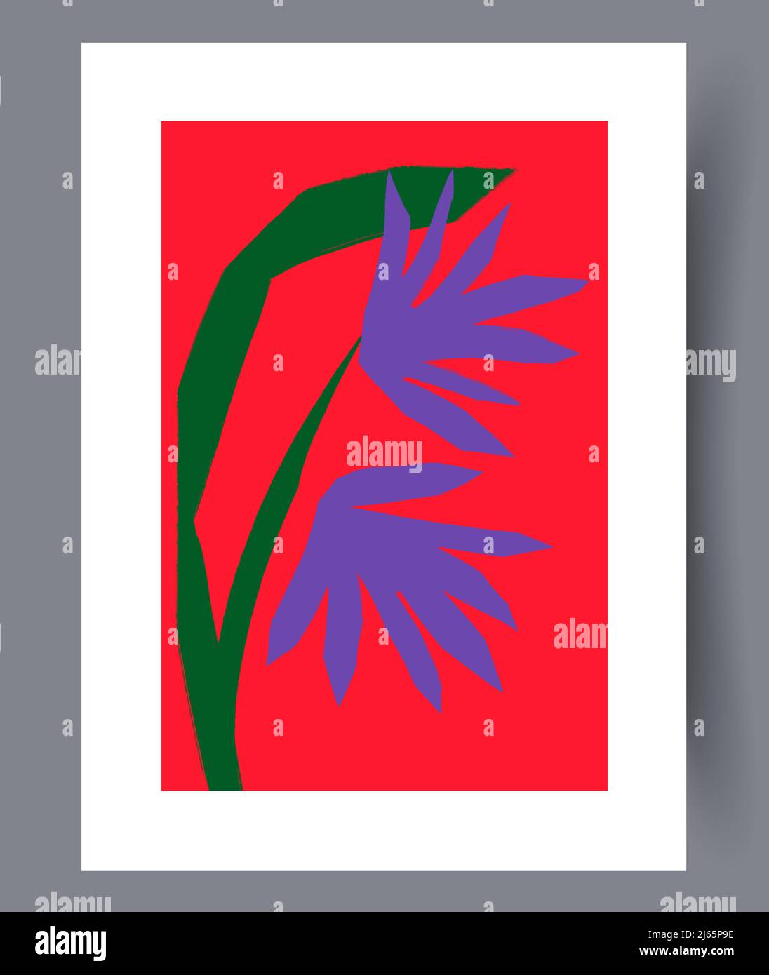 Printable wall art vector poster set vector. Stock Vector
