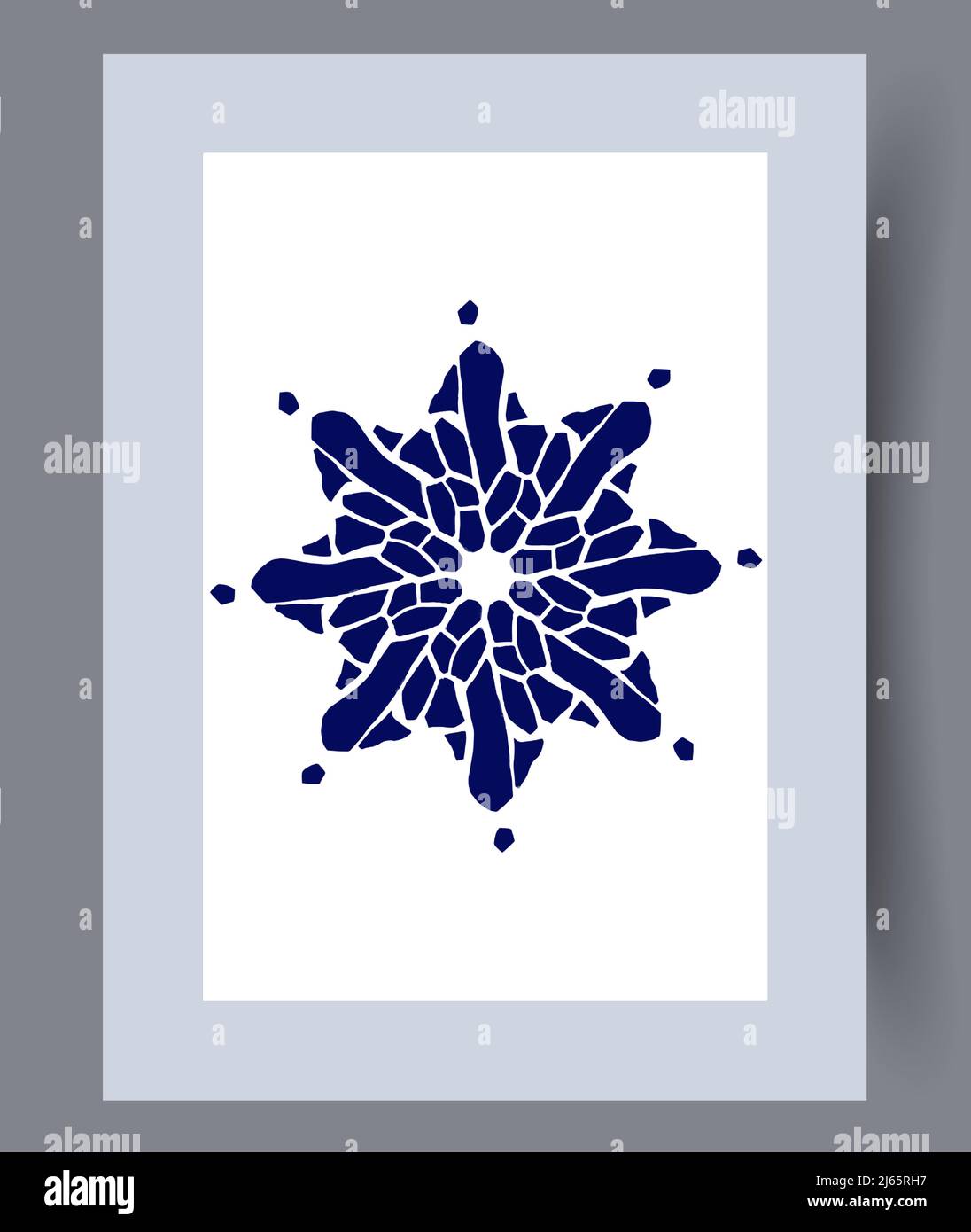 Printable wall art vector poster set vector. Stock Vector