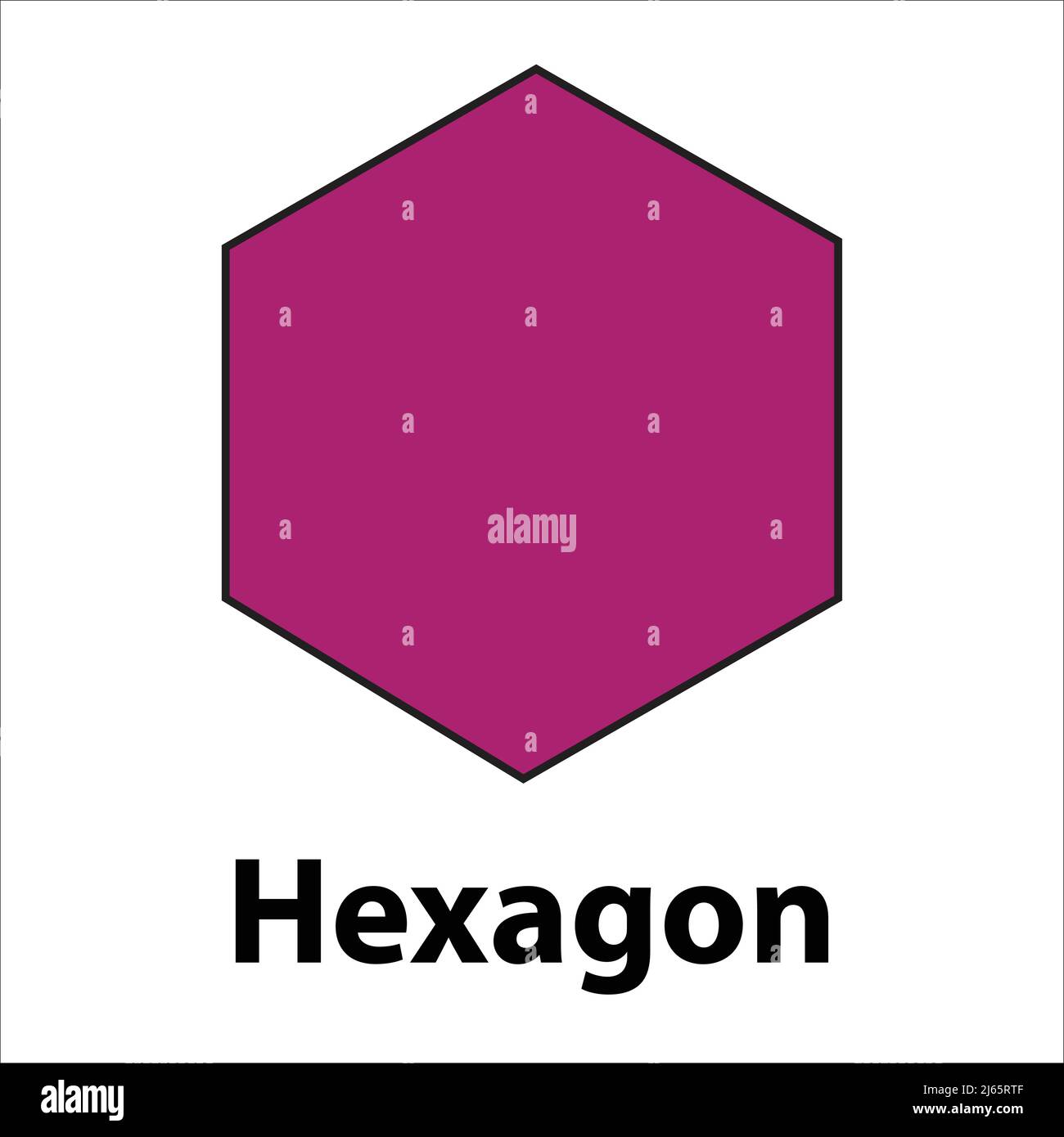 Hexagon geometric shape light color vector Stock Vector Image & Art Alamy