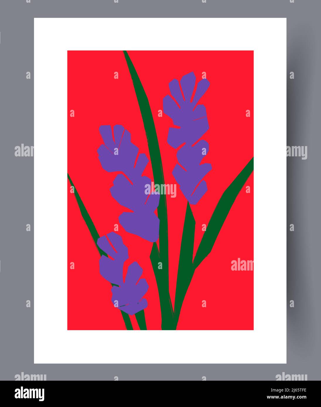 Printable wall art vector poster set vector. Stock Vector