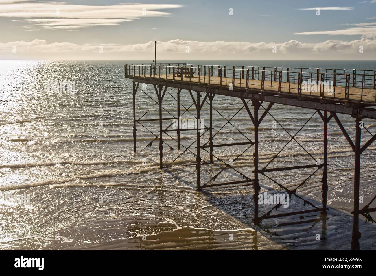 Pier at Bognor Regis in West Sussex, England Stock Photo