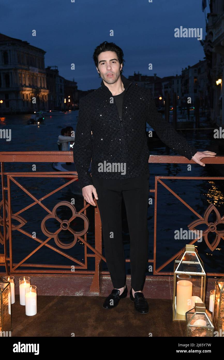 Tahar Rahim 59Th Biennale Of Venice - International Art Exposition Louis  Vuitton Gala Dinner Ca' d'Oro Backdrop Venice, Italy 21st April 2022 (Photo  by SGP/Sipa USA)Italia id 127288 016 Not Exclusive Stock