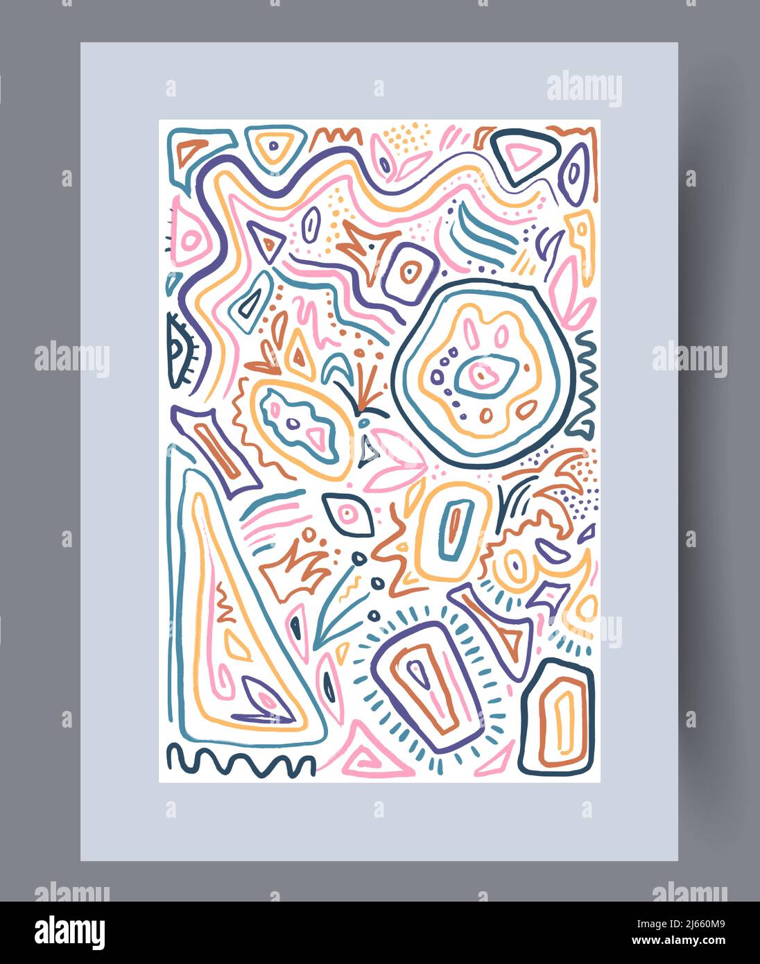 Printable wall art vector poster set vector Stock Vector Image &amp; Art ...