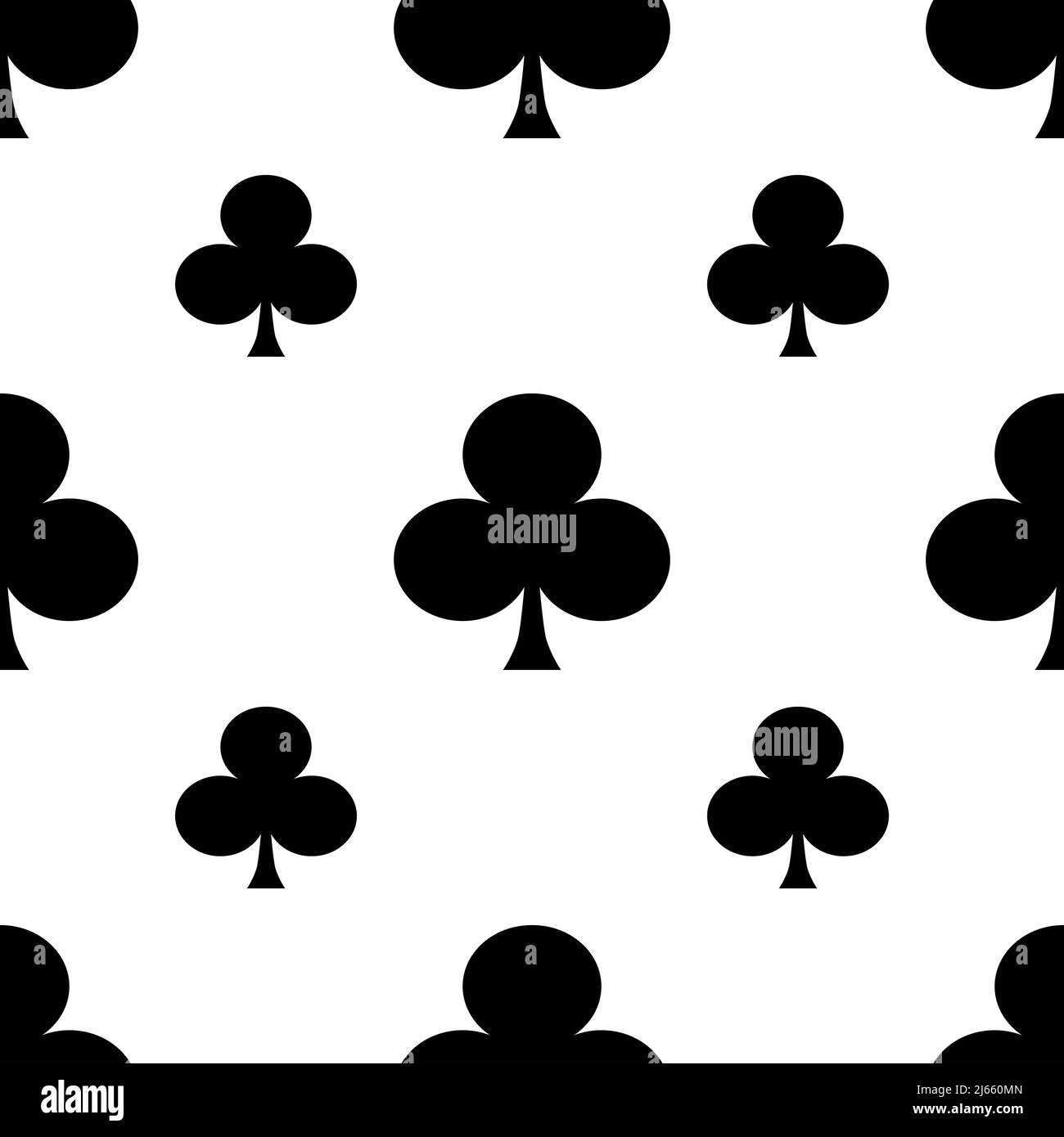 Card suit background Seamless pattern Poker suits Stock Vector