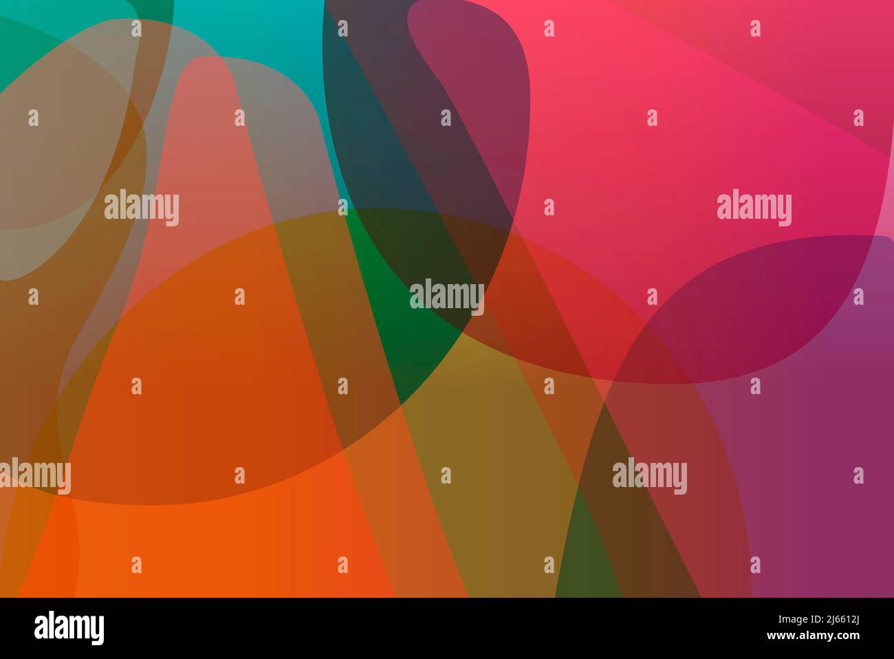 Multi color background design abstract, wallpaper rainbow - stock illustration Stock Photo