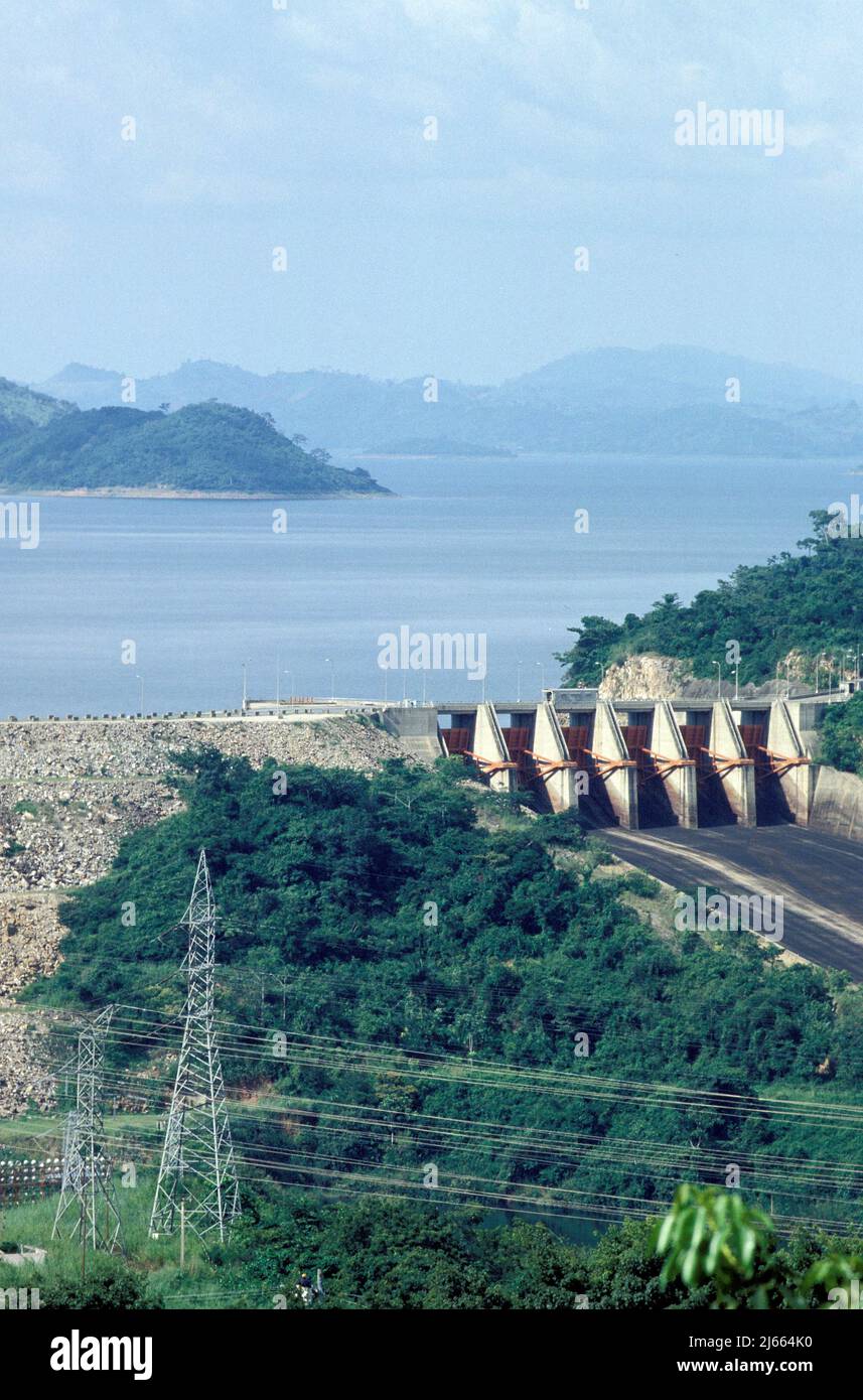 Ghana, Akosombo; dam Stock Photo - Alamy