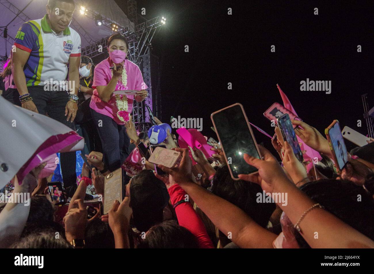Metro Manila, Philippines. 27th Apr, 2022. Vice President and ...