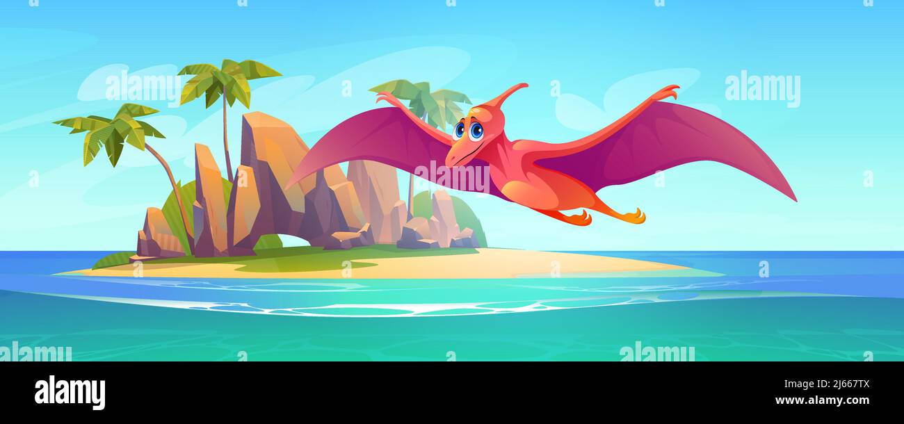 Download Pterodactyl Dinosaur Creature Royalty-Free Stock