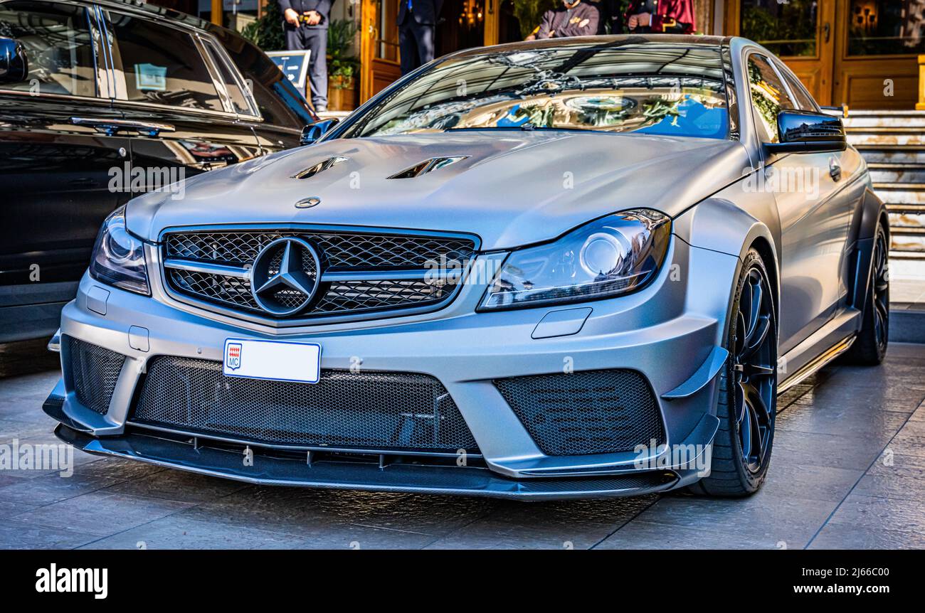 Mercedes c63 black series hi-res stock photography and images - Alamy